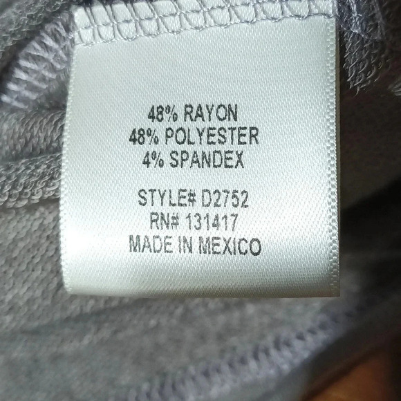 NEW Francesca's Alya shirt dress gray drop shoulder bell sleeves NWT small - Picture 6 of 8